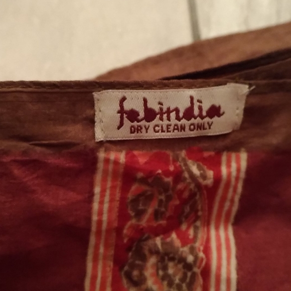 Silk scarf made in India - Picture 3 of 3